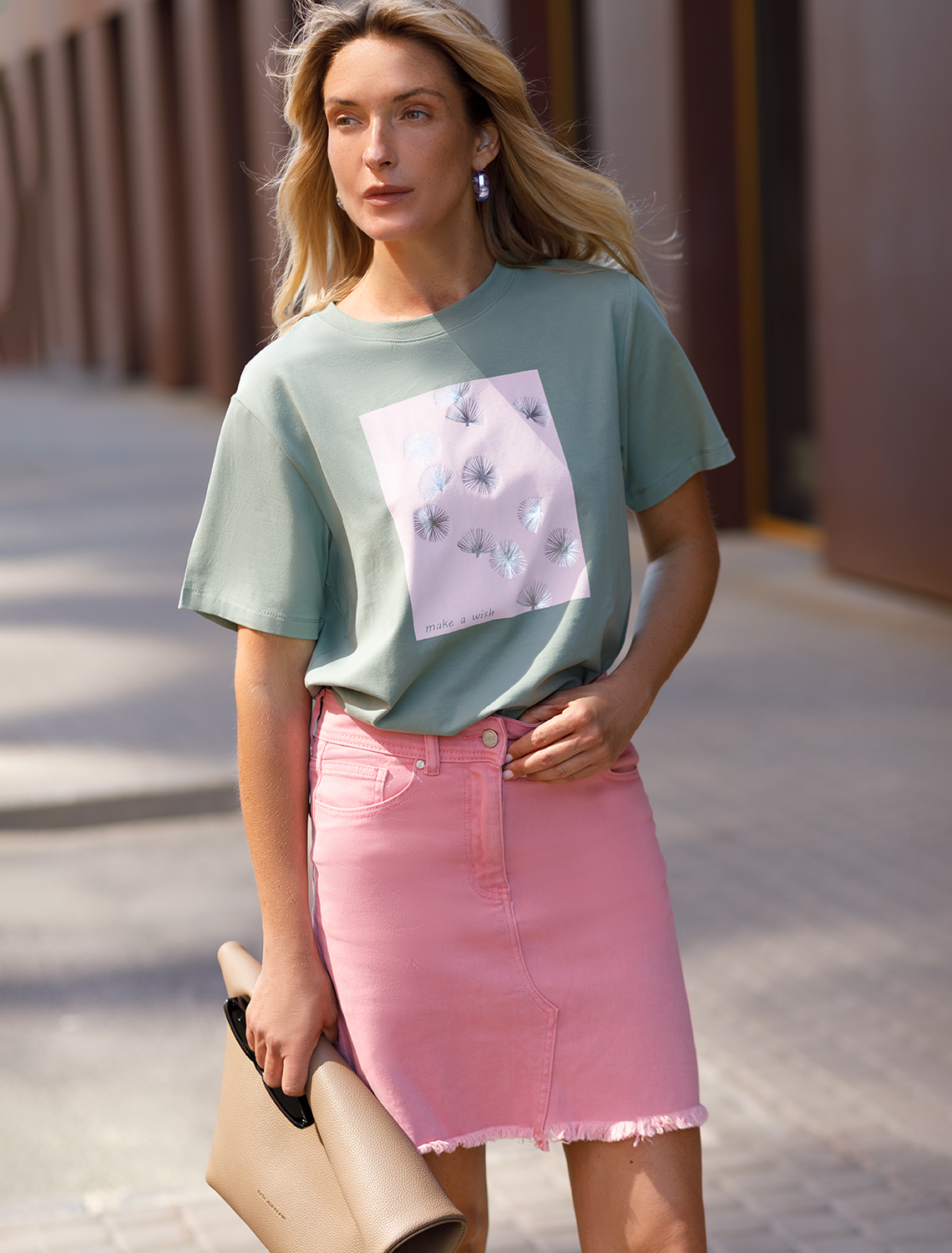 картинка Юбка женская розовое облако магазин Одежда+ являющийся официальным дистрибьютором в России 